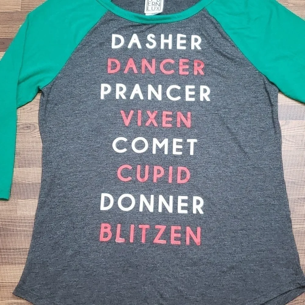 Modern Lux Christmas Shirt size large - Picture 3 of 6